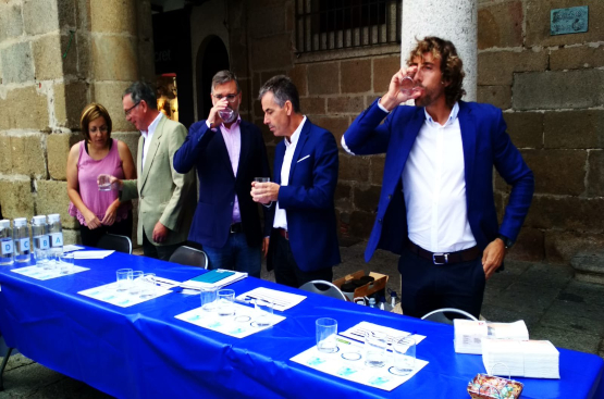 Cata de Aguas en la Plaza Mayor 